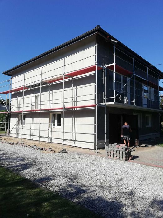 Elewacje Docieplenia domów,lub mycie karcherem malowanie Elewacji