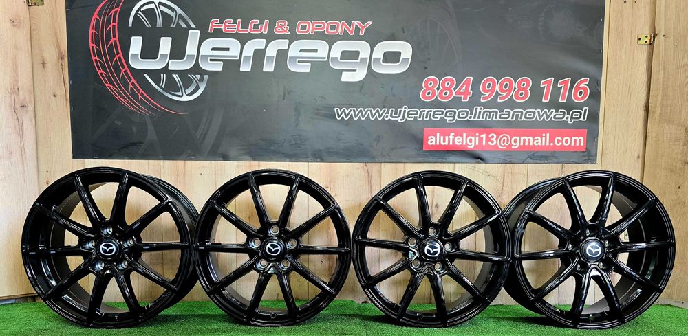 NOWE ALUFELGI MAZDA 17x5x114,3 - Mazda 3, 5, 6, Cx3 ,Cx30, Cx5, Cx7