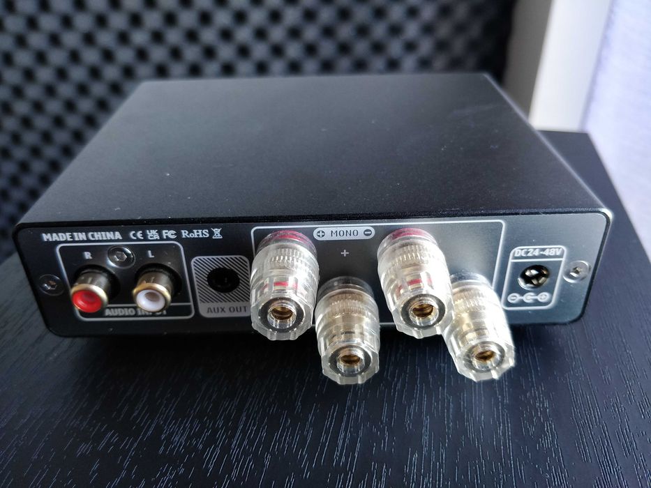 Amplificador Aiyima A07 MAX (2x300w max / 4 Ohm /48v 12A)