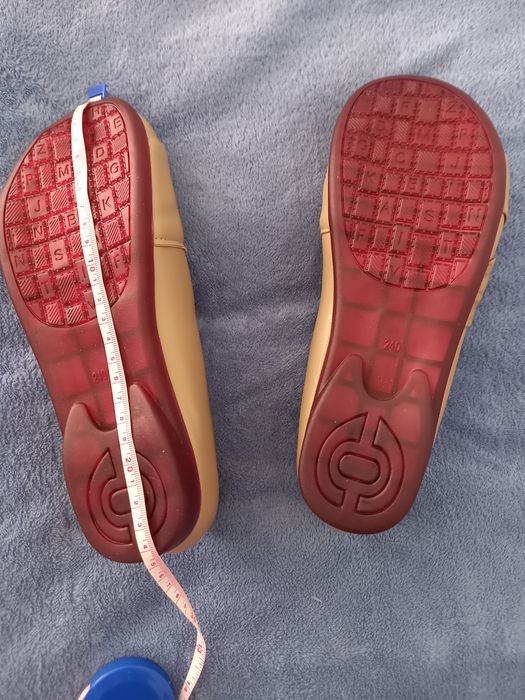 Buty, 38, skóra, beżowe