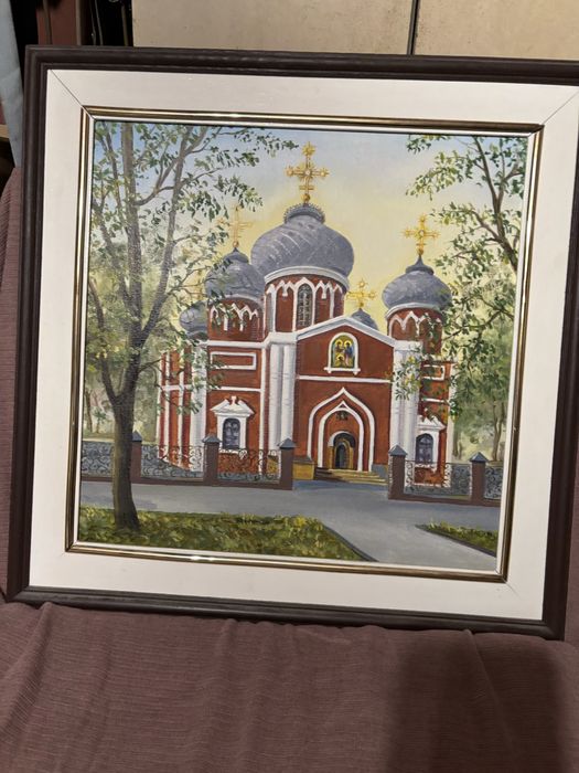 Картина маслом холст 40•40