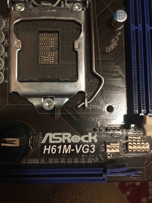 asrock h61m vg3 - купити комплектуючі для ПК - Ціна на OLX.ua