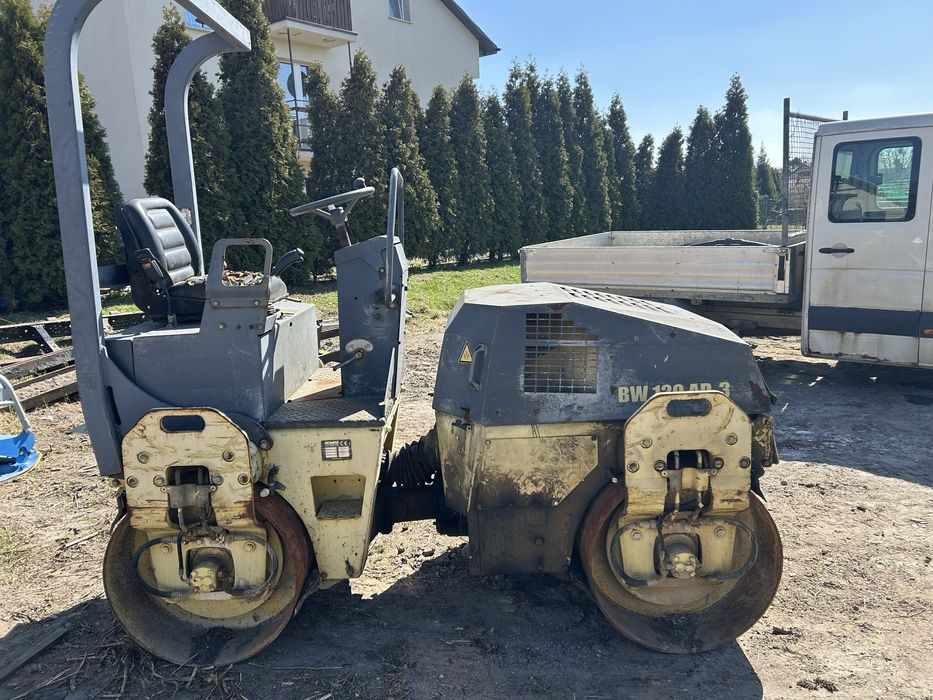 Walec bomag 120 uszkodzony
