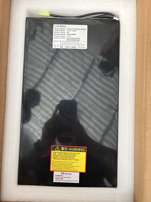 Bateria do Boyueda s3-11/s5 itd. 60v 38 ah