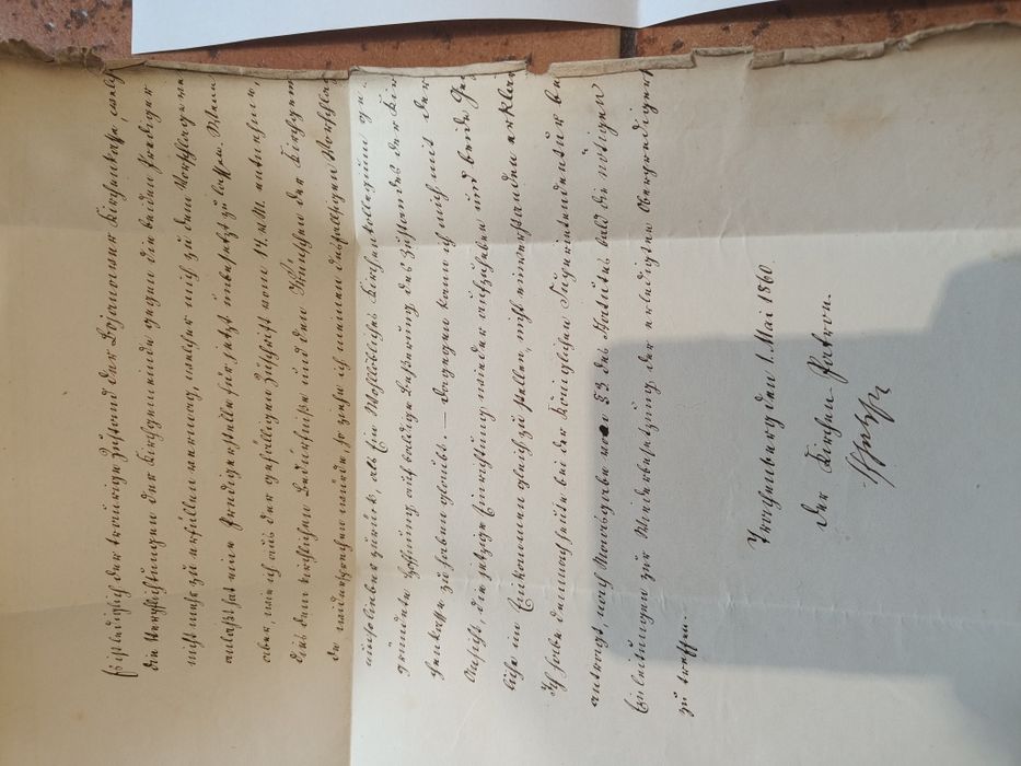 Sprzedam stary dokument