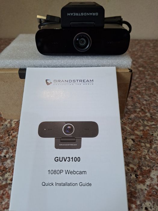 Grandstream GUV3100 Full HD 1080p Webcam – нова вебкамера
