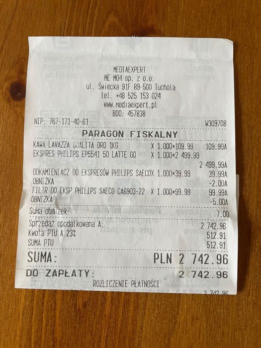 Ekspres automatyczny do kawy-Philips