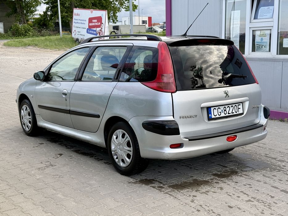 Peugeot 206SW 1.4 benzyna. 2003r. Klima.