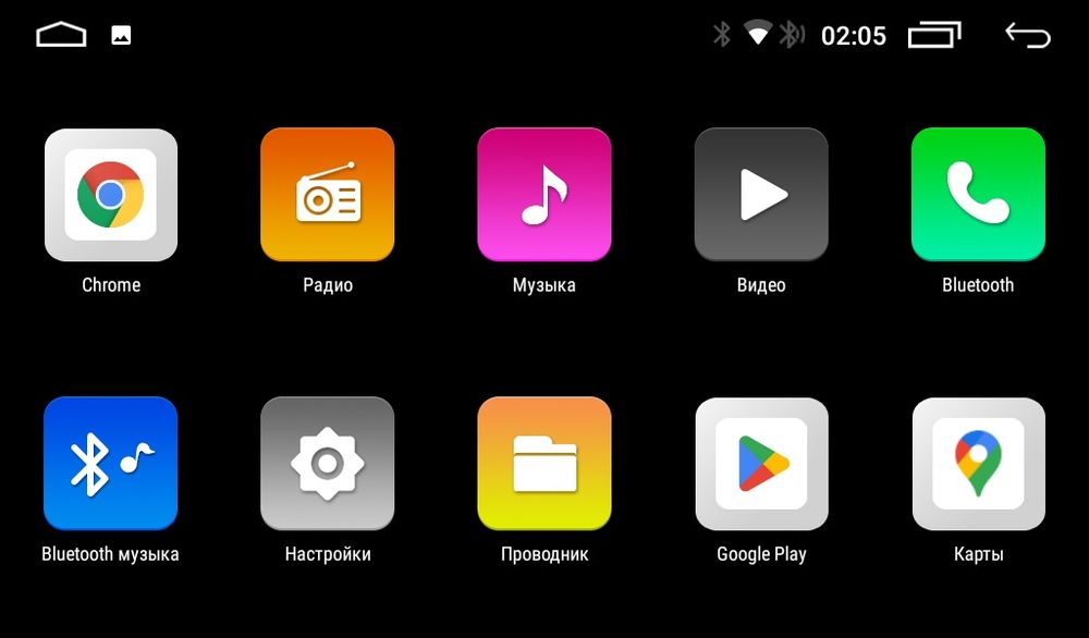 2din магнитола Android 2/32 Гб 7 9" 10" Навигация CarPlay Android Auto