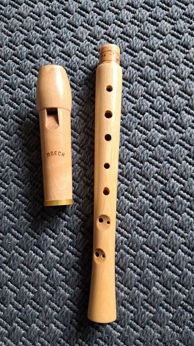Flet prosty sopranowy MOECK Tuju - Drewno klonowe + Etui