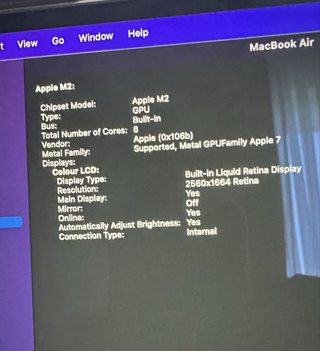 Apple macbook air