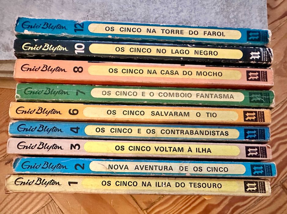 Coleção livros Os Cinco