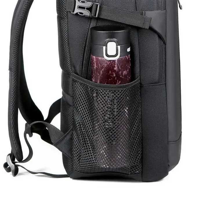 Рюкзак Norden 1801 Черный Городской Мужской Ручная кладь для ноутбука