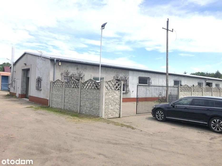 Budynek produkcyjno-magazynowy 607 m²| Działka 1042 m² |HALA MAGAZYN