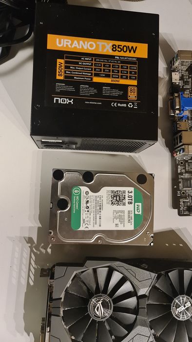 Pc gaming GTX 1050ti Fonte 850W 250Gb SSD