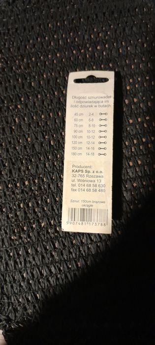 Sznurowadła do butów