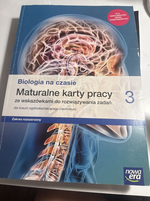 maturalne karty pracy biologia na czasie nowa era