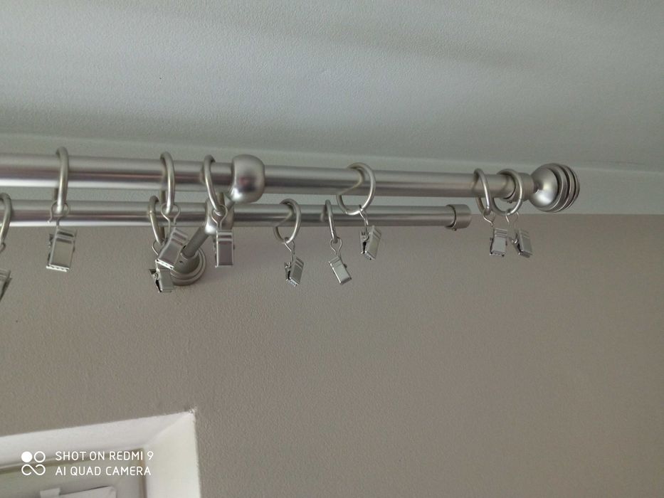 Karnisz metalowy podwójny