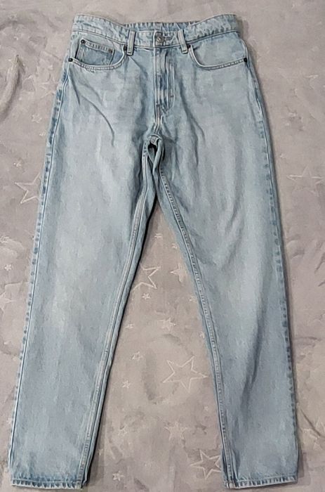 Hit! ZARA Spodnie chłopięce młodzieżowe jeans baggy 38 niebiesk