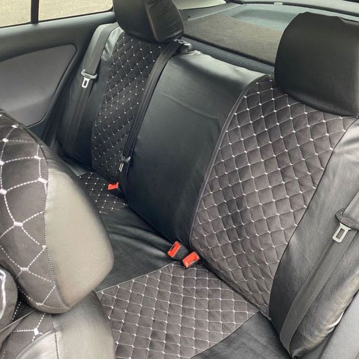 Чохли на сидіння, універсальні авточохли, екошкіра еластична