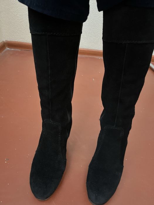 Зимові чоботи на підборах