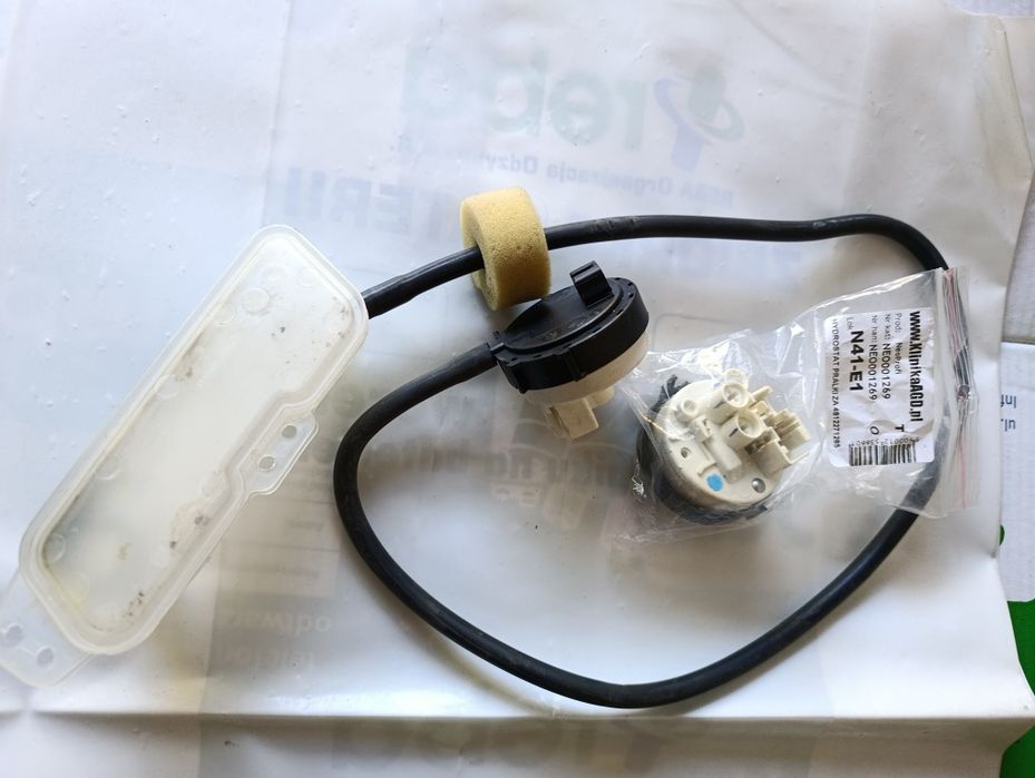 Hydrostat ,komora, przewód pralki Whirlpool TDLR 60110