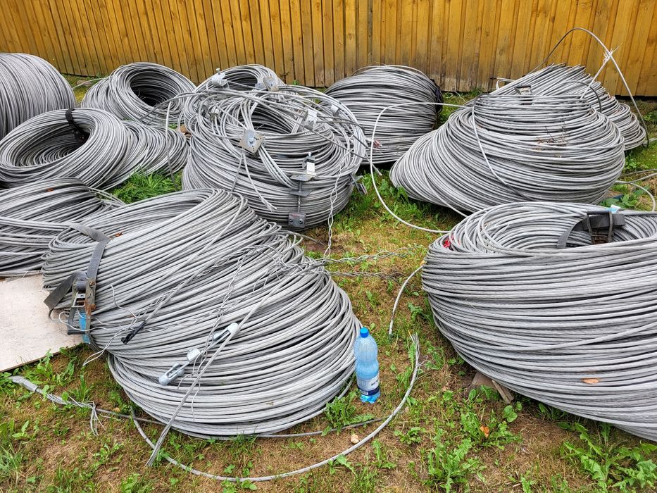 Lina stalowa aluminiowa