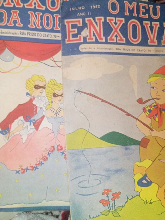 Duas revistas enxoval