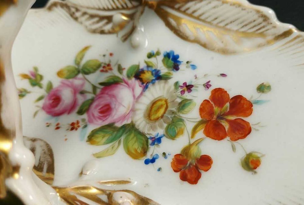 Paterka ręcznie malowana porcelana