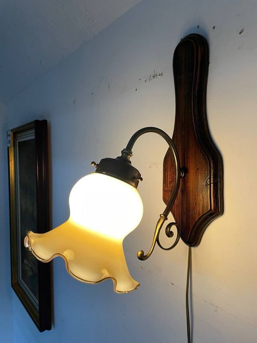 Світильник дерево бронза бра светильник 5939