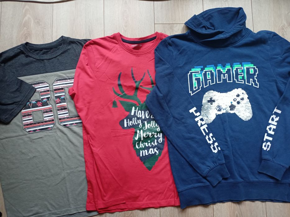 3 szt.Bluza,bluzki rozm./164