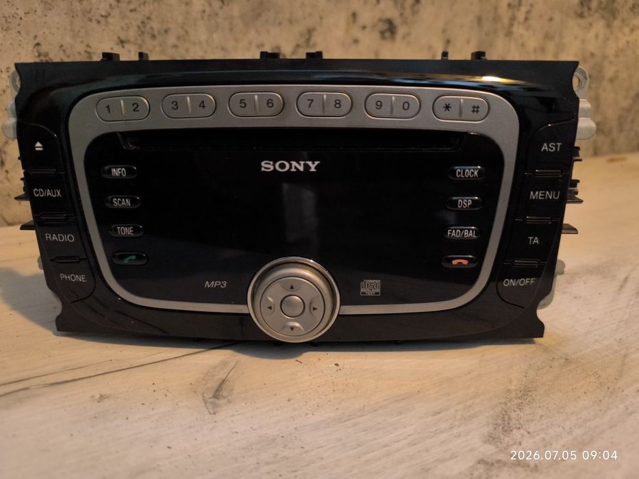 Sony radio do forda
