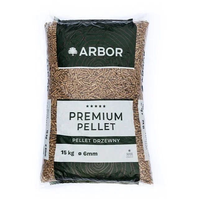 PELLET ARBOR Premium 6 mm | opał z dostawą węgiel, drewno, cement