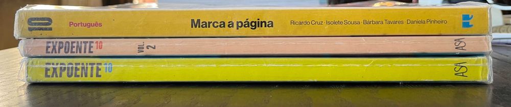 Livros 10 Ano Encadernados - Expoente 10 - Marca a pagina 10