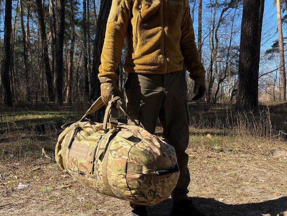 Баул мультикам тактична сумка рюкзак 100л міцний до 200 кг Cordura 1000D