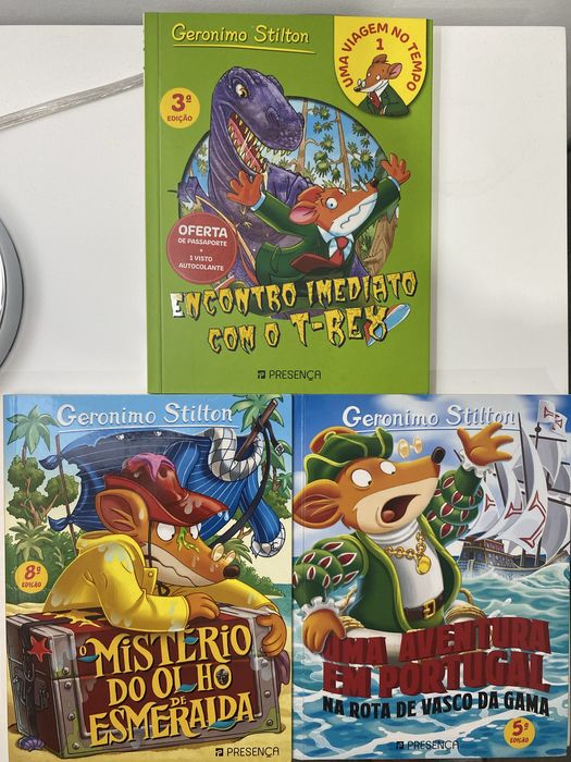 Livros Geronimo Stilton