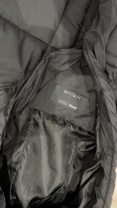 Пальто чорне розмір М sinsay