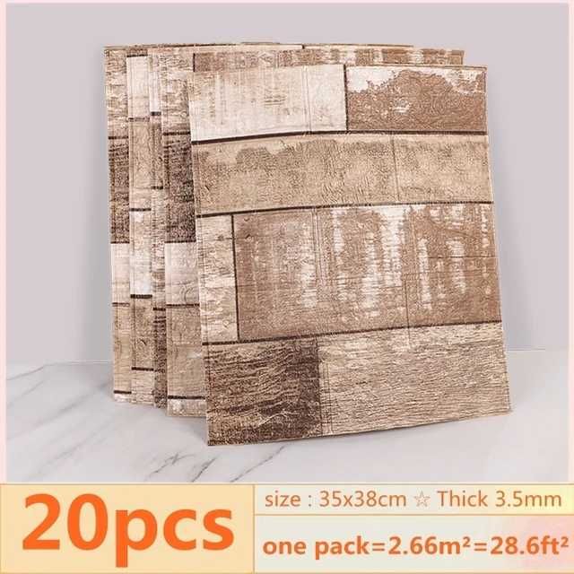 Самоклеящиеся 3D-наклейки на стену, 38х35 см