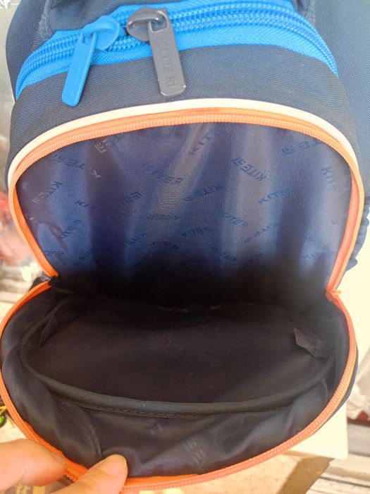 Рюкзак ортопедический Kite Hot Wheels для мальчика Рюкзак школьный