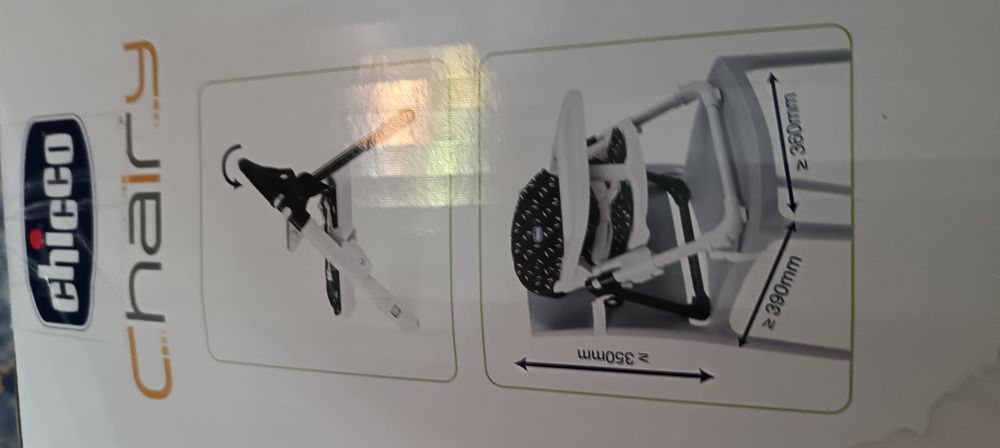 Cadeira e cadeira de alimentação da Chicco