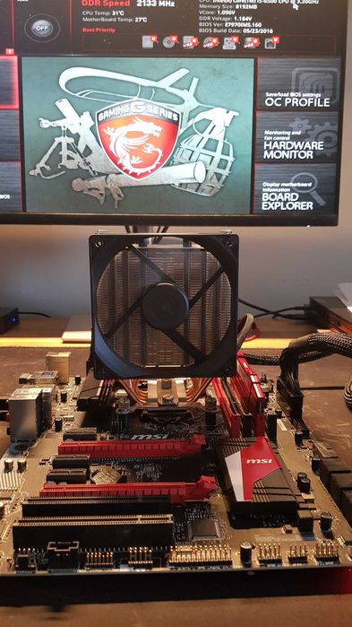 Czesci PC - i5-6500 + MSI Z170A Tomahawk + PSU CX450M