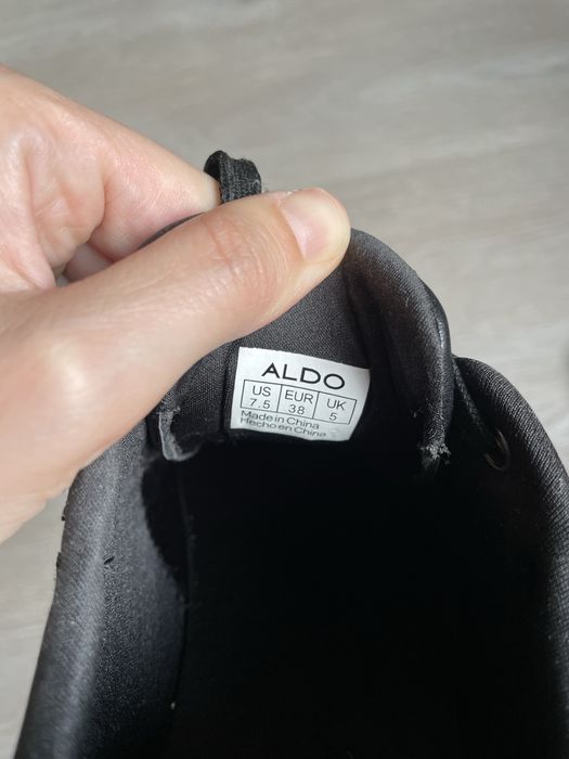 Кросівки Aldo чорні як хмаринки