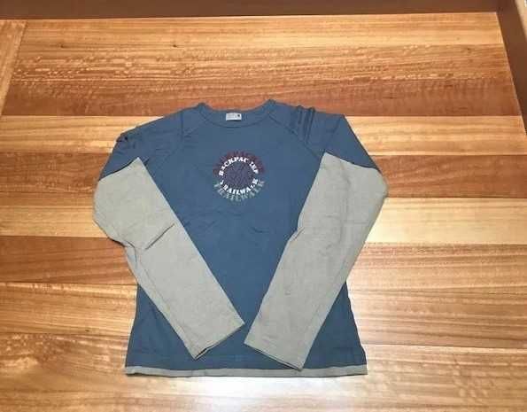 Sweat azul e bege da Salsa