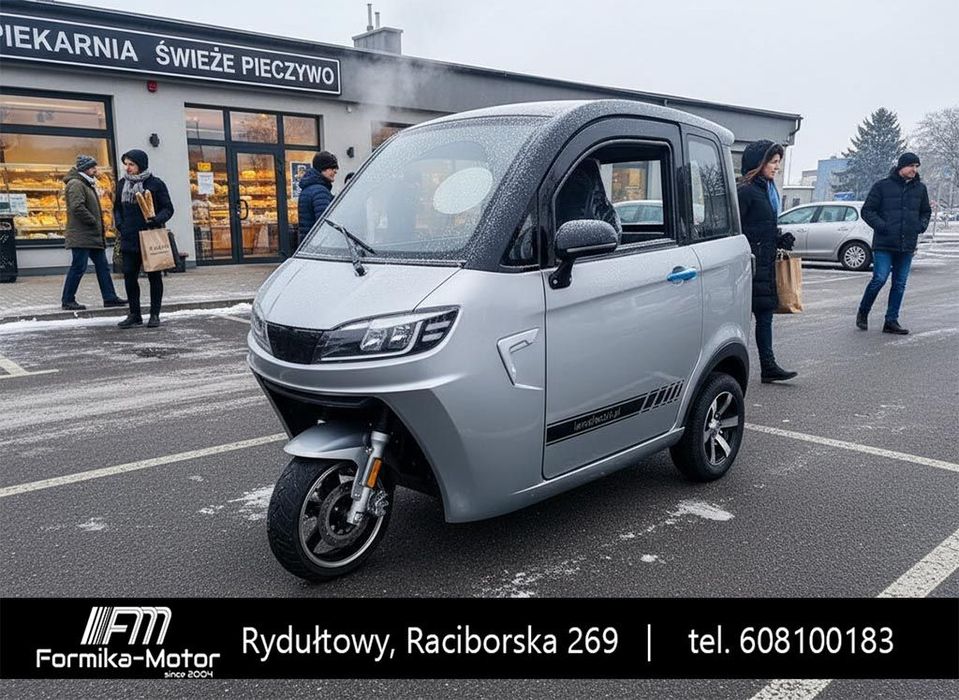 iamelectric ARIEL Autko Skuter elektryczny ARIEL 3000W na dow.osob. lub AM 2 os.