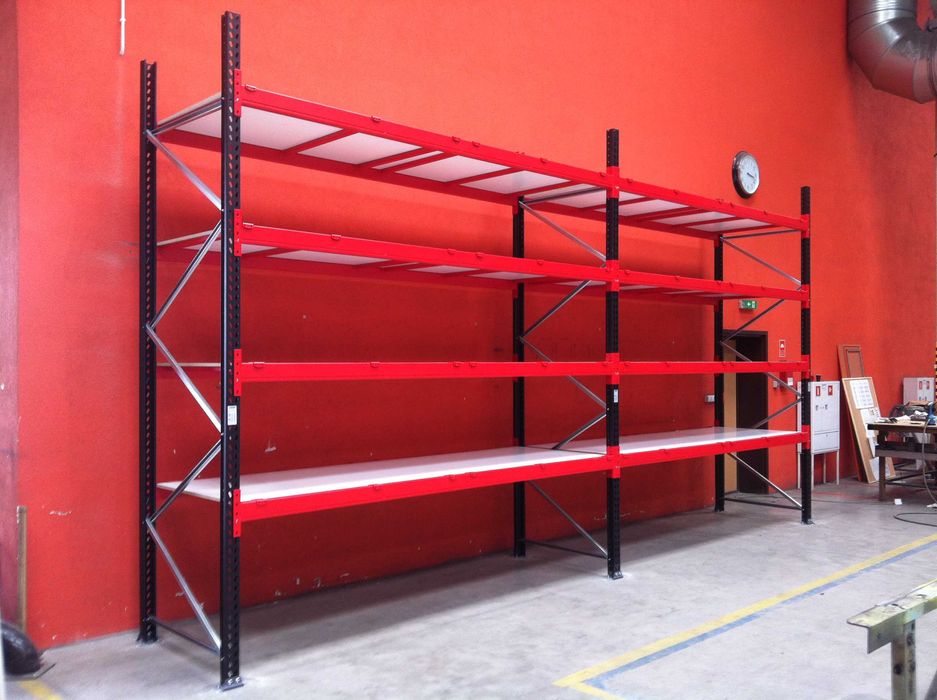 Regały paletowe półkowe magazynowe używane