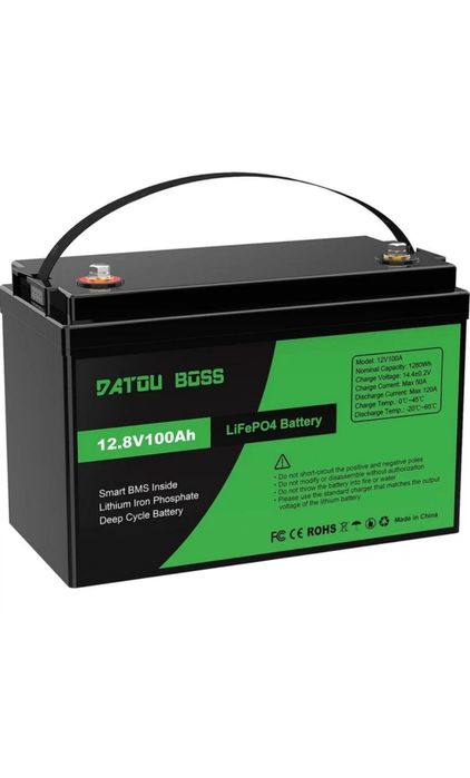 Акумулятор DATOUBOSS LiFePO4 12.8V 100Ah