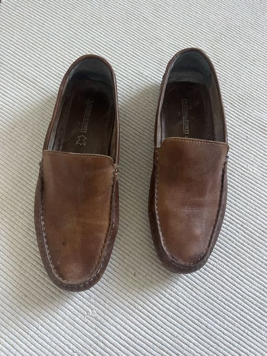 Шкіряні мокасіни туфлі