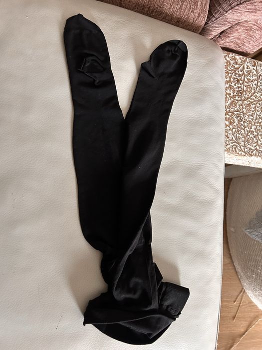 Meias de  compressão, homem e senhora