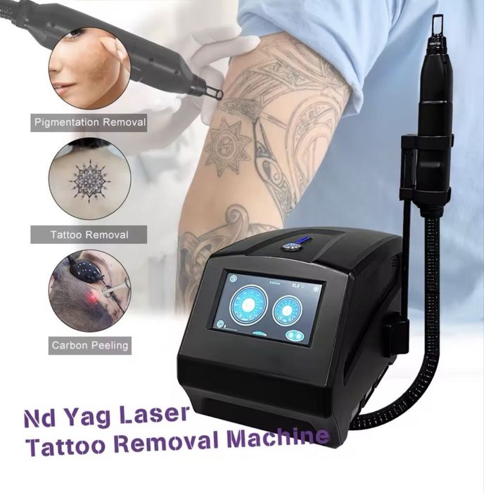 Maquina remoção de tatuagem e peeling de hollywood