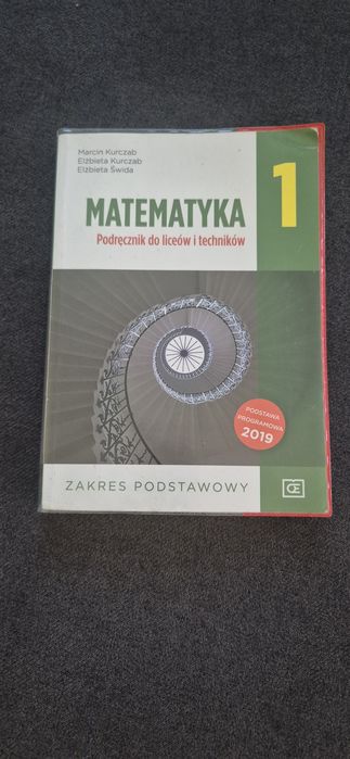 Matematyka kl 1 podręcznik dla liceum i  technikum wyd 2023r